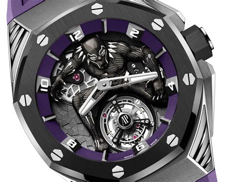 montre audemars piguet black panther prix|audemars piguet x marvel.